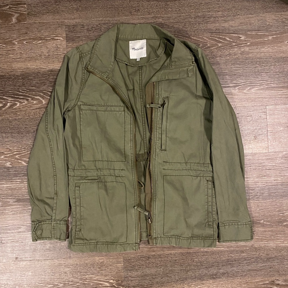 Madewell Green Utility Jacket